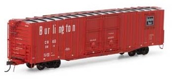 CB&Q 60' AUTO BOXCAR #9825