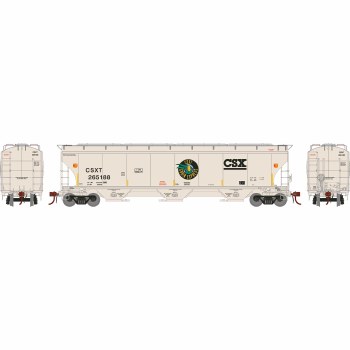 CSXT 3-BAY CVRD HOPPER-#265188