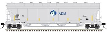 ADM COVERED HOPPER #50076