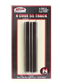 CODE 55 6" STR TRACK-6 PC