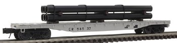 CR 52'-6" FLATCAR W/ PIPES B