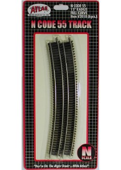 CODE 55 15"RADIUS FULL CURVE