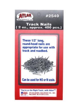 TRACK NAILS-APPROX 400 PCS