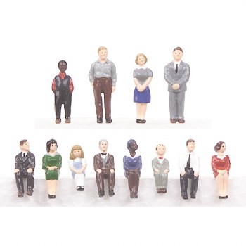 12 PC PASSENGER FIGURE PACK