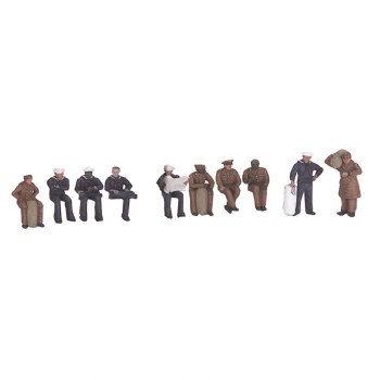 10 PC ARMY/NAVY FIGURE PACK