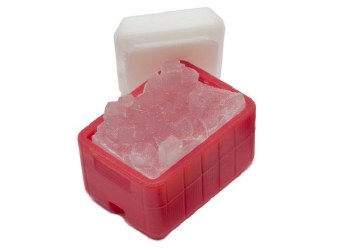 O COOLER WITH ICE - 2 PIECES