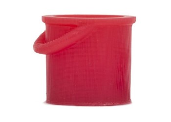 O RED FIRE BUCKETS- 8 PIECES