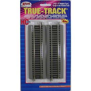 TRUE-TRACK 6" STRAIGHT 4PCS