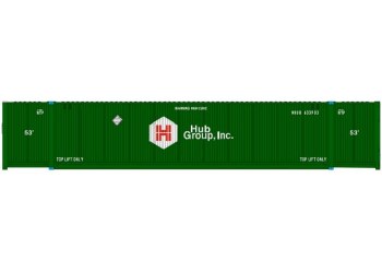 N HUB 53' CONTAINERS - 3 PACK