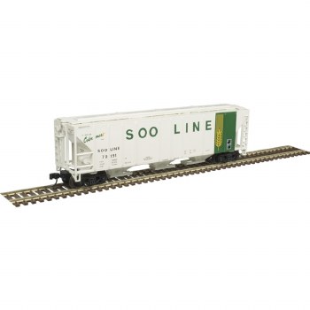 N SOO COVERED HOPPER #70195