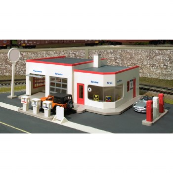 O SCALE WILSON'S GAS & GO SERVICE STATION KIT