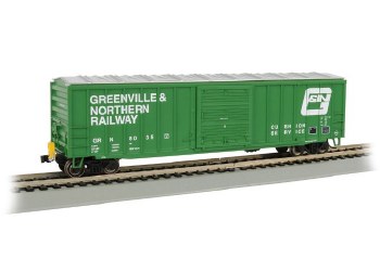 GRN 50' OB BOXCAR #8035 W/EOT