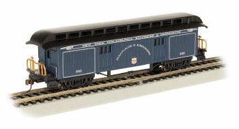 B&O 1860-80 OLDTIME BAGGAGE