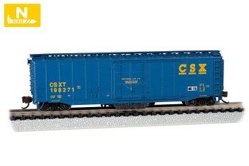 N CSX TRACK CLEANING 50'BOXCAR