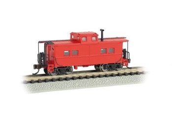 UNLETTERED STEEL CABOOSE - RED