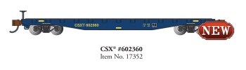 N CSX 52' FLATCAR #602360