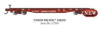 N UP 52' FLATCAR #58259