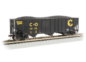 C&O/CHES 100 TON 3 BAY HOPPER