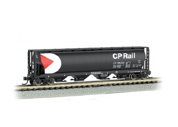 N CP RAIL 4-BAY GRAIN HOPPER