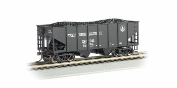 B&O 55TON 2-BAY HOPPER #723046