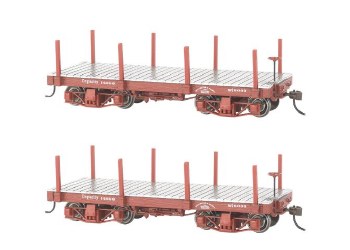 On30 UNLETTERED 18' FLAT CAR