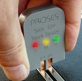 SLOT CAR TRACK TESTER