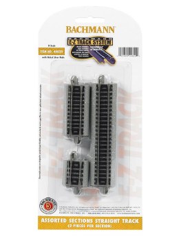 N ASSORTD STRAIGHT TRACK-6 PCS