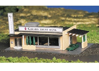 N DRIVE-IN BANK W/FIGURES