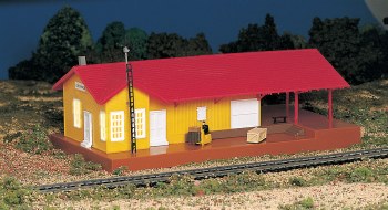 LIGHTED FREIGHT STATION