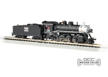 WP BALDWIN 2-8-0 #35-DCC&SOUND