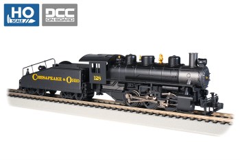 C&O 0-6-0 #128 - DCC & SMOKE