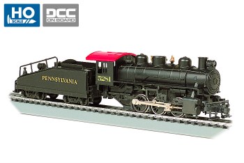 PRR 0-6-0 #5281 DCC & SMOKE