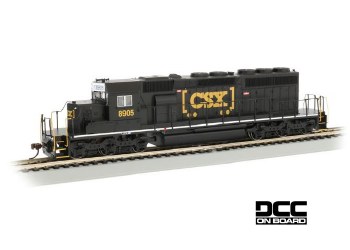CSX SD40-2 #8905 HTM BLACK-DCC