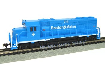 N B&M GP40 #313 W/O DYN BRKS