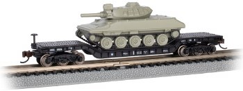 N CENTER DEPRESSED FLATCAR