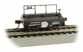 ATSF TEST WEIGHT CAR BLACK