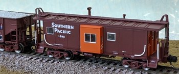 SP BW CABOOSE #1583