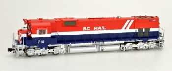 BC Rail # 716  Locomotive