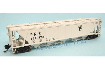 PRR H32 COVERED HOPPER-GRAY