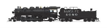 ATSF 4000 2-8-2 #4089 DCC/SND