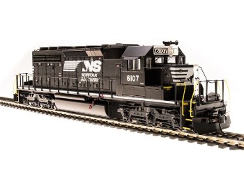 NS SD40-2 #6107 DCC & SOUND