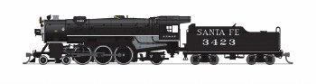 AT&SF 4-6-2 #3423 -DCC & SOUND