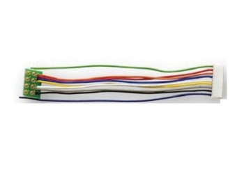 thumbnail image 2 of Digitrax DHWH 9-Pin To Wires Wire Harnesses – 5-Pack, HO Scale, New 2 of 5