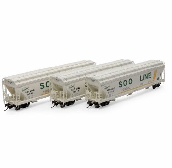 SOO COVERED HOPPER - 3 PACK