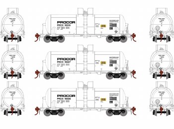 PROX 13K ACID TANK CARS-3 PACK