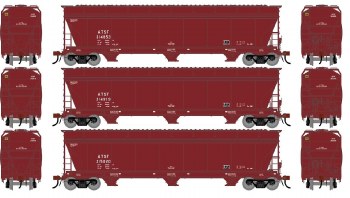 GEN ACF 4600 Covered Hopper,AT