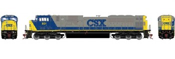 CSX SD80MAC #801 - CONVETIONAL