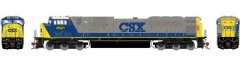 CSX SD80MAC #4591 - DCC READY