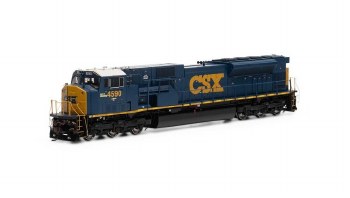 CSX SD80MAC #4590 - DCC & SOU