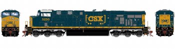 CSX ES44DC #5250 - DCC READY